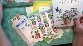 My Husband unboxes my happy mail and Rooted in Hope collection from Cheaply Chic