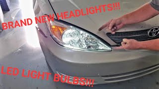 2002 Toyota Camry Headlight Replacement