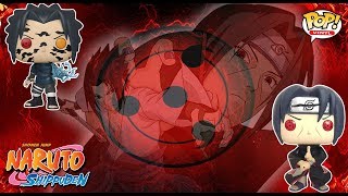 Unboxing AE Xclusive Itachi + Convention Exclusive Sasuke (Curse Mark) Funko Pop Vinyls! | Naruto