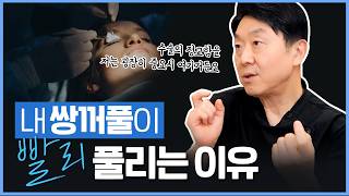 쌍꺼풀 수술이 이븐하지 못했어요 - 의학박사 백승준