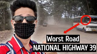 Worst Road Conditions Of N.H-39 | Short Ride Bokajan To Silonijan 🛵