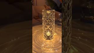 ✨ Cool Crystal Table Lamp ✨ #lamp #room #foryou #light #homedecor