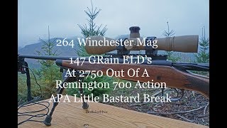 Shooting 264 Win Mag APA Little Bastard Brake