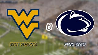 College Football is BACK! West Virginia @ Penn State