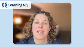 Our new VP of Academic Content, Dr. Molly Ness, talks about Learning Ally's Audiobook Solution