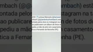 Larissa Manuela Noiva! #shorts #famosos #viral #news #larissamanoela