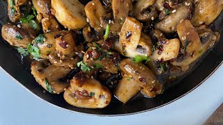 Home Style sauté Mushrooms | Mushrooms recipe | Quick Veg Starters .