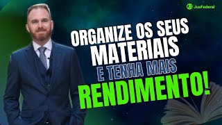 Organize os seus materiais e tenha mais rendimento!