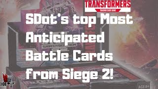 [Transformers TCG] Most Anticipated Battle Cards of Wave 4: War for Cybertron Siege ll!