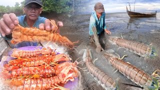 PERJUANGAN YANG SANGAT MELELAHKAN !!!DEMI BERBURU UDANG LIPAN UNTUK AKU MASAK HARI INI