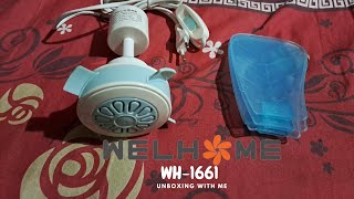 Unboxing | Welhome (LUBY) mini ceiling fan