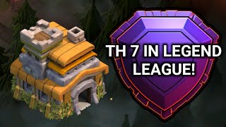 TH 7 In Legend League | World Record | Clash Of Clans