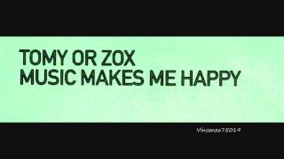 Tomy Or Zox - Music Makes Me Happy (Mainframe Remix) 2001 Promo