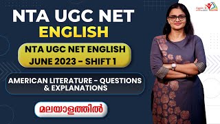 American Literature | June 2023 Shift 1 | NTA UGC NET English Classroom Coaching | Apple B Academy