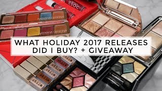 What Holiday 2017 Releases Did I Buy? + [CLOSED] GIVEAWAY! (Thank you for 2K!)