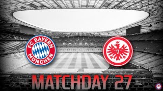 FC Bayern Munich vs Eintracht Frankfurt | Bundesliga 19/20 Matchday 27 | Full PES2020 Match Sim