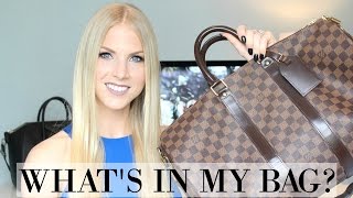 WHAT'S IN MY BAG | LOUIS VUITTON | TRAVEL BAG | Nikita Alexandria