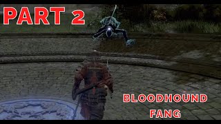 Elden Ring Gameplay Walkthrough Part 2 - Getting our First OP Weapon Bloodhound Fang and grinding