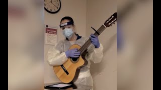 Music Therapist Sings Mariah Carey Song to COVID Patient