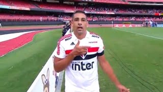 DIEGO SOUZA FAZ GOL E FAZ HOMENAGEM A JAIR BOLSONARO