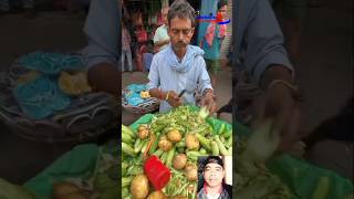 Street food India rujak timun ala prindavan #kulinerindia #streetfood #kulinerprindavan