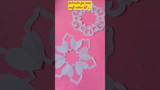 🤩Easy Wall decor idea😍 #diy #craft #wallhanging #wallart #ytshorts #ytviral #youtube #diy #shorts