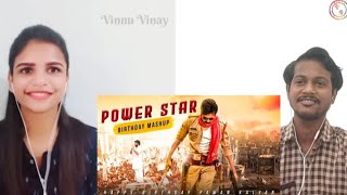 Happy birthday Pawan Kalyan||Pawan kalyan Birthday Mashup | Stalwart Studio | REACTION | Vinnu Vinay