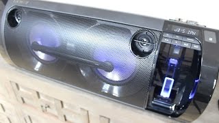 Review of the Sony Portable Party System BOOM BOX with iPhone Docking Station