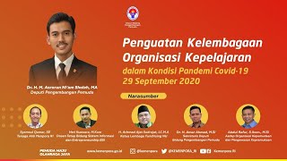 Penguatan Kelembagaan Organisasi Kepelajaran 29 September 2020 (PEMBUKAAN)