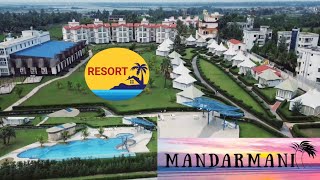 Best Resort with Swimming Pool View From Rooms in Mandarmani / Complete Tour & Review / Drone Shots