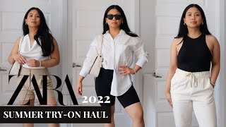 ZARA TRY-ON HAUL SUMMER 2022 | ZARA OUTFITS | BEST ZARA SUMMER HAUL