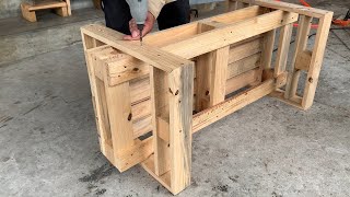 DIY Pallet Projects - Outdoor Pallet Chair Model with Modern and Beautiful Design