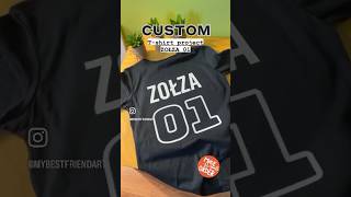 🤩 Another custom project done and more to come ✅ #zołza #zolza #customshirts #cricutmade