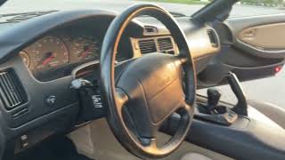 1993 Toyota MR2 turbo interior video