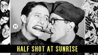 Gozando a Guerra (1930) - Legendado 🇧🇷 - Half Shot at Sunrise - Filmes Clássicos