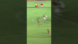 match indonesian vs myanmar #football #highlights