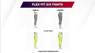 NEW 3D SIZE GUIDE | Flex Fit 3/4 Tights