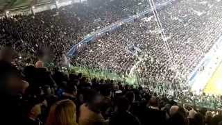 Ultras Fans Supporters Borussia Monchengladbach in Turin