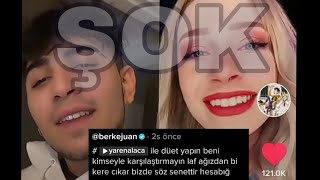 Berke juan Yaren Alaca'ya düet attı...!