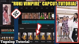 I'm Ruki vimpire Tiktok Capcut Tagalog Tutorial // New Capcut Tutorial