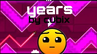 Years by cubix in geometry dash world full version