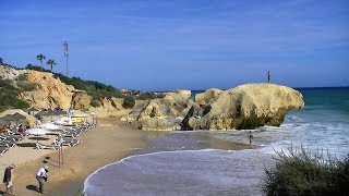 Praia da Gale Albufeira Portugal (HD)