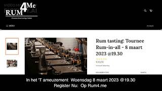 Master class Rumtasting