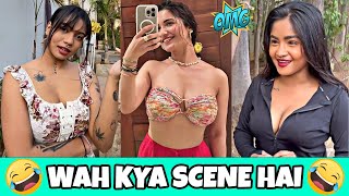 😂 Wah Kya Scene Hai | EP 32 | Wah Bete Moj Kardi 🤣🥵 | Dank Indian Memes | Indian Memes Compilation