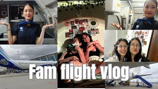 Fam Flight 😳 | Vlog