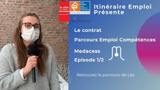 Retrouvez le parcours de Léa en contrat Parcours Emploi Compétences chez Medacess