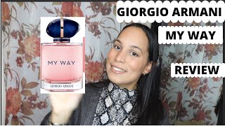 GIORGIO ARMANI MY WAY PERFUME REVIEW| JASMIN SPARKLE