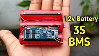 How To Make 12V  Rechargeable Battery at home