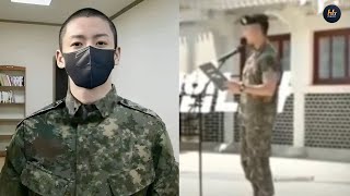 bts news today!! Jungkook's touching message at the military camp?? here's the message!!