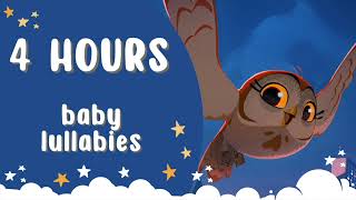 4 Hours of Relaxing Baby Sleep Music ♥ No Ads - Sleeptime Lullabies for Babies and Children